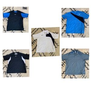 Vintage Nike tee shirts XXL tennis golf rare retro